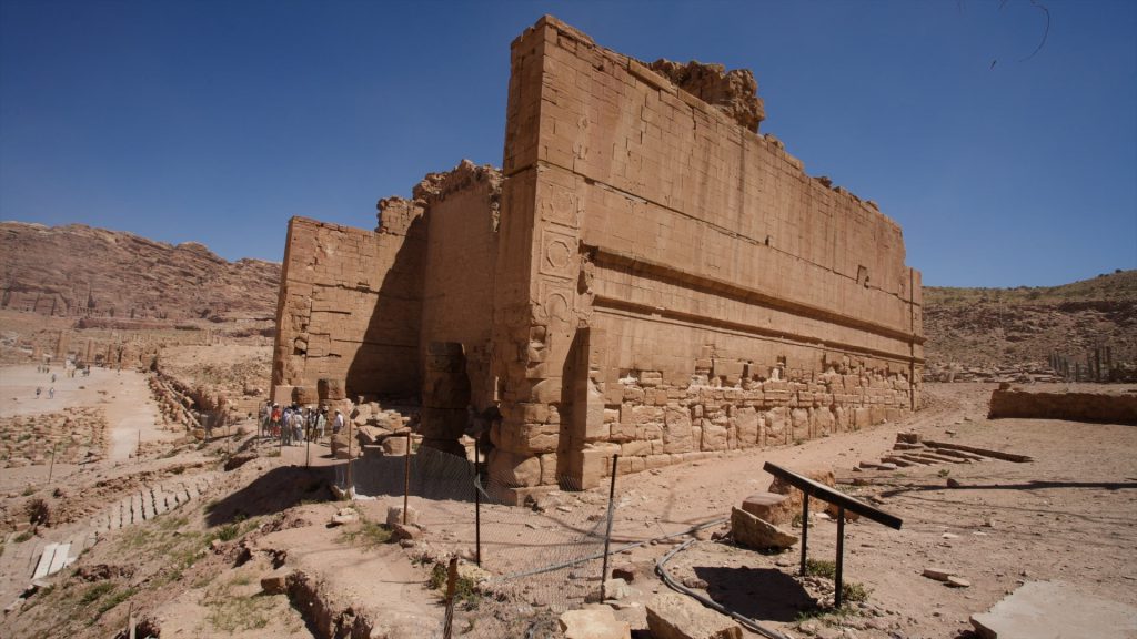 Jordan, Petra – Qasr el Bint – Temple of Dushares (00:00:53) High-Quality Images & Videos The MCA Collection