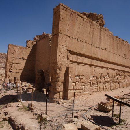 Jordan, Petra – Qasr el Bint – Temple of Dushares (00:00:53) Jordan, Petra - Qasr el Bint - Temple of Dushares (00:00:53)