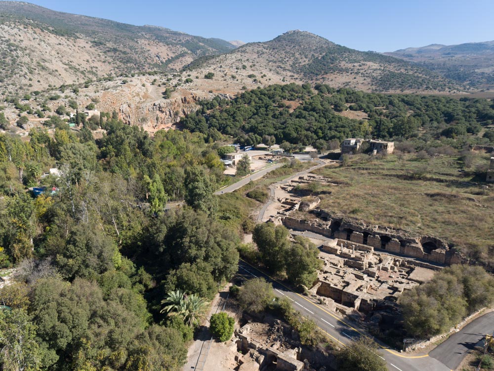 Paneas, Banias (Caesarea Philippi)- Hebrew Narration High-Quality Images & Videos The MCA Collection