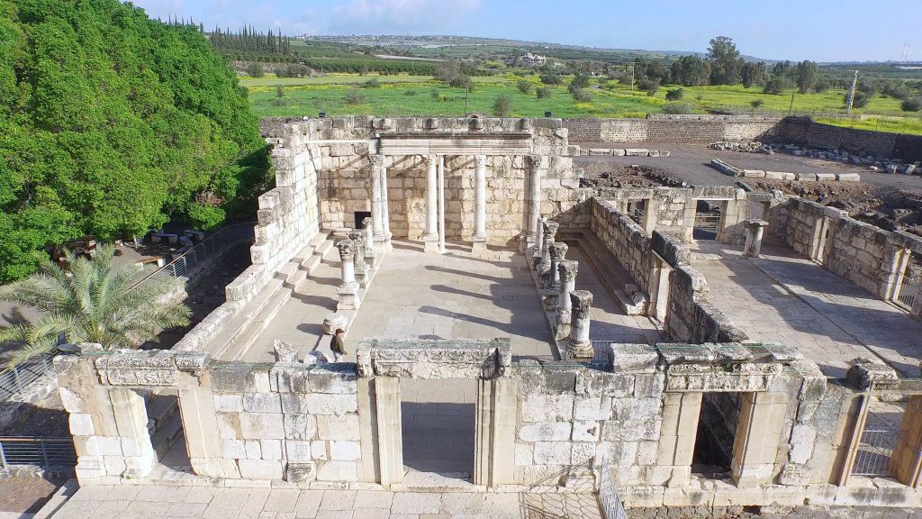 Israel, Capernaum Ancient Synagogue High-Quality Images & Videos The MCA Collection