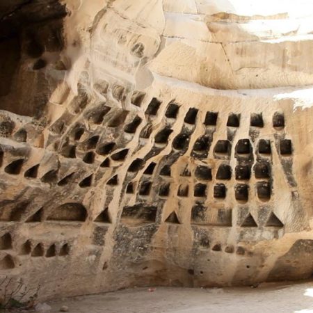Israel, Adullam – Khirbet Madras – Columbarium Israel, Adullam - Khirbet Madras - Columbarium