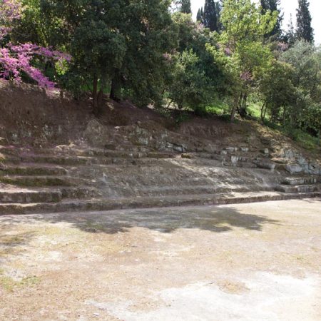 Israel, Beit Shea’rim – Benches Structure Israel, Beit Shea'rim - Benches Structure
