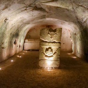 Israel, Beit Shea’rim Necropolis – Cave of the Coffins -Sarcophagus High-Quality Images & Videos The MCA Collection