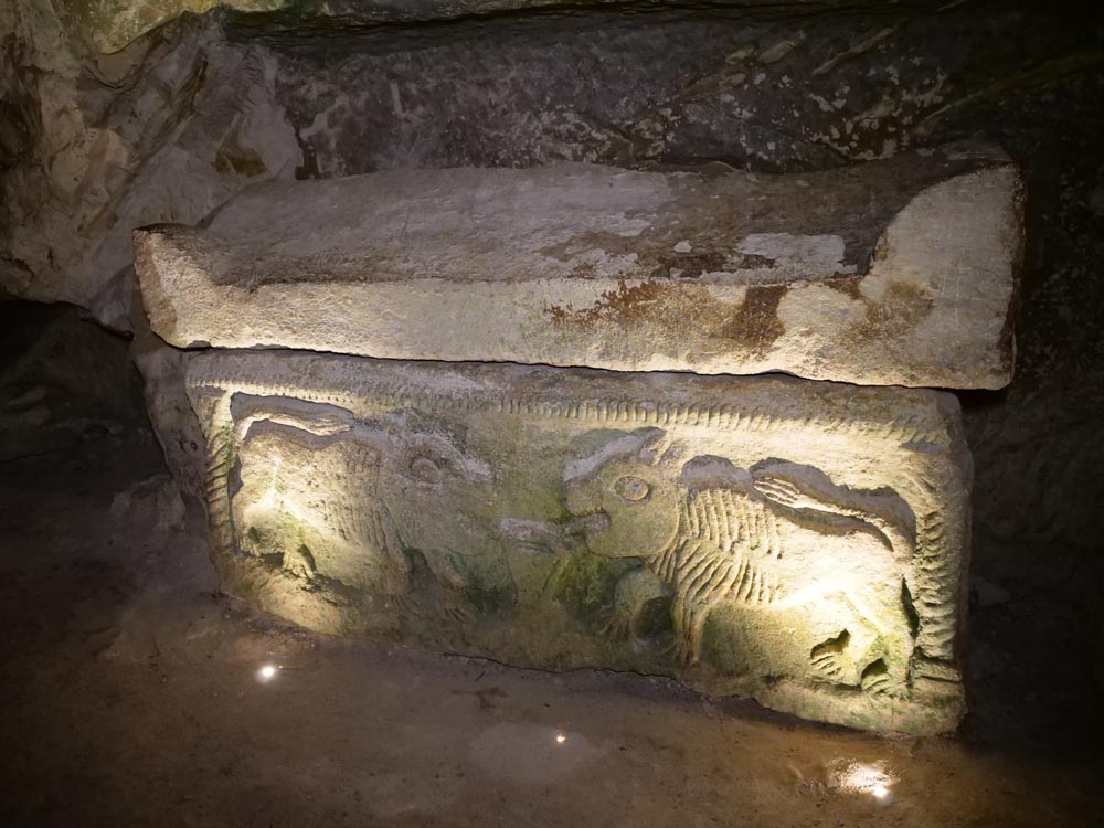 Israel, Beit Shea’rim Necropolis – Cave of the Coffins- Sarcophagus4 High-Quality Images & Videos The MCA Collection