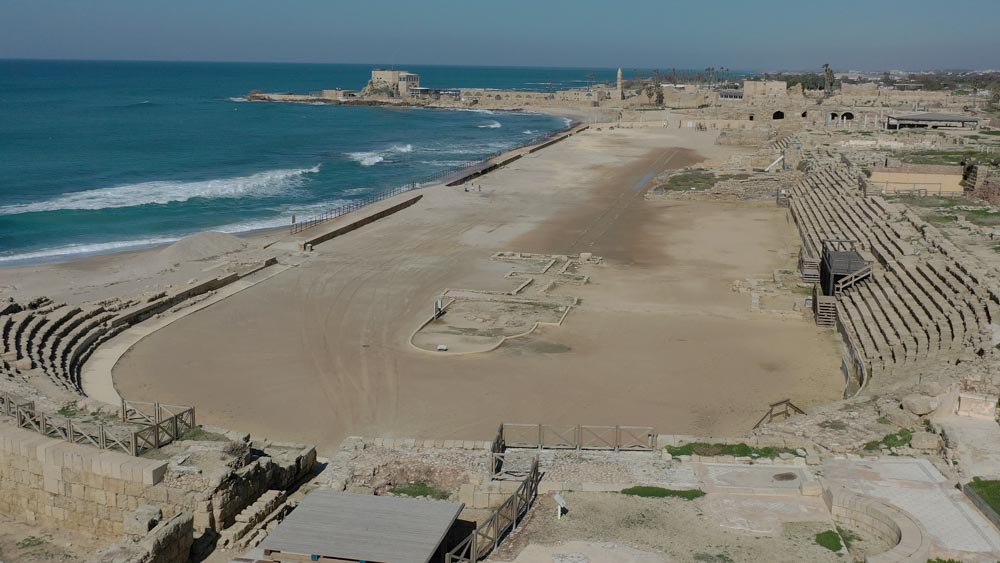 Israel, Caesarea Maritima – Roman Hippo-Stadium Israel, Caesarea Maritima – Roman Hippo-Stadium High-Quality Images & Videos The MCA Collection