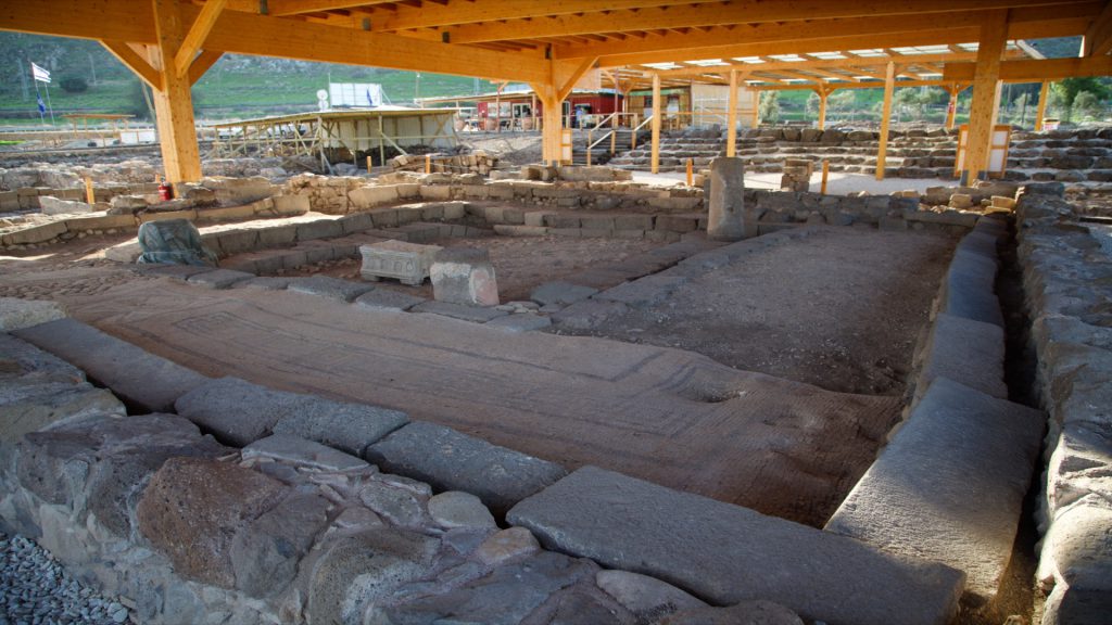 Israel, Magdala Ancient  Synagogue High-Quality Images & Videos The MCA Collection