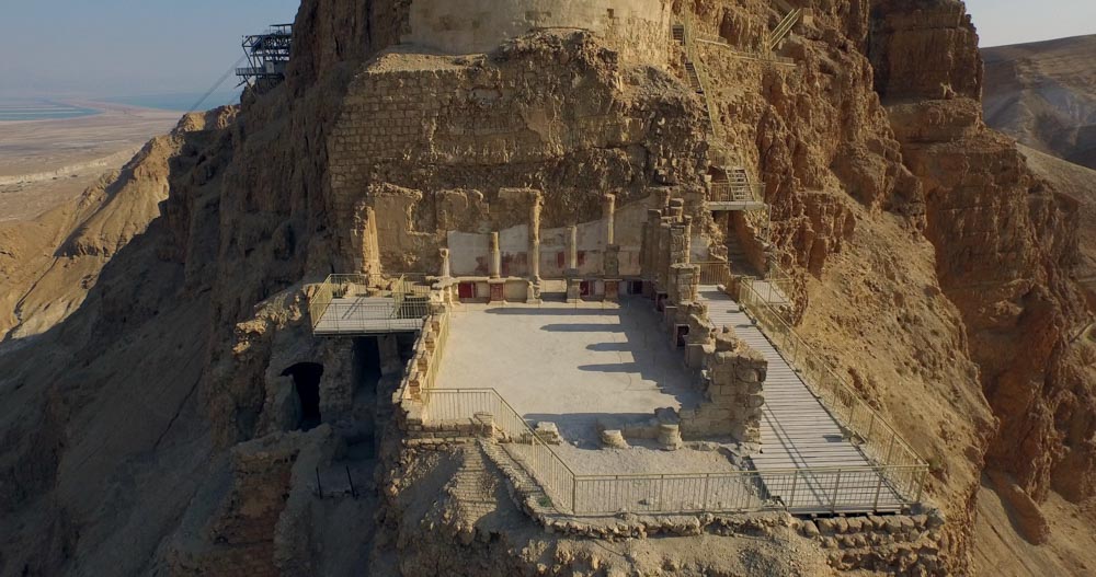Israel, Masada – Northern Palace – Lower Terrace High-Quality Images & Videos The MCA Collection