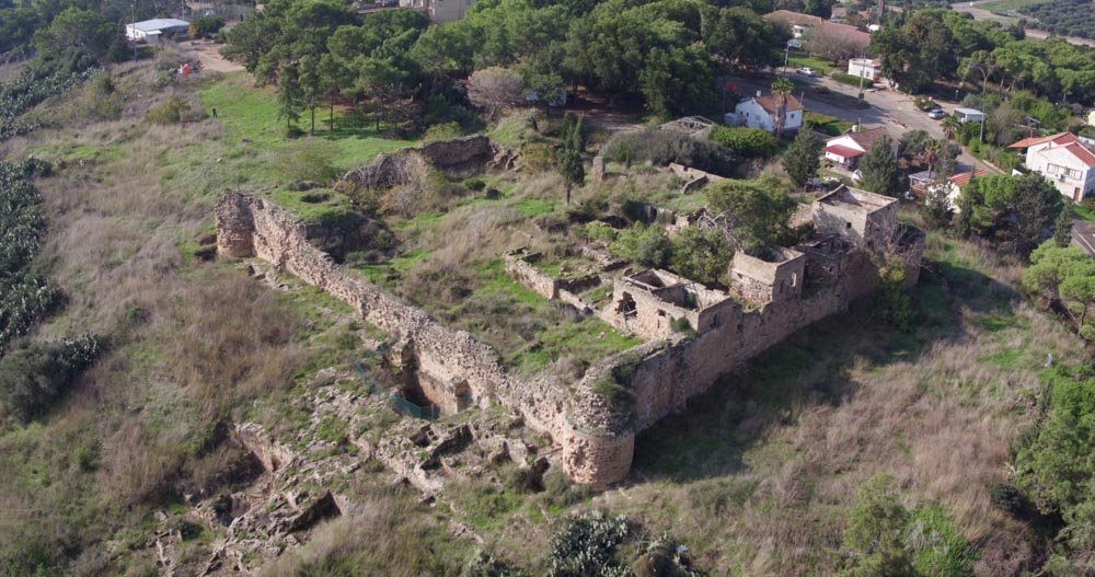 Israel, Caferlet (Habonim) Crusader Castle High-Quality Images & Videos The MCA Collection