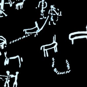 Israel, Timna Valley – Rock Engraving – The Chariots encarving High-Quality Images & Videos The MCA Collection