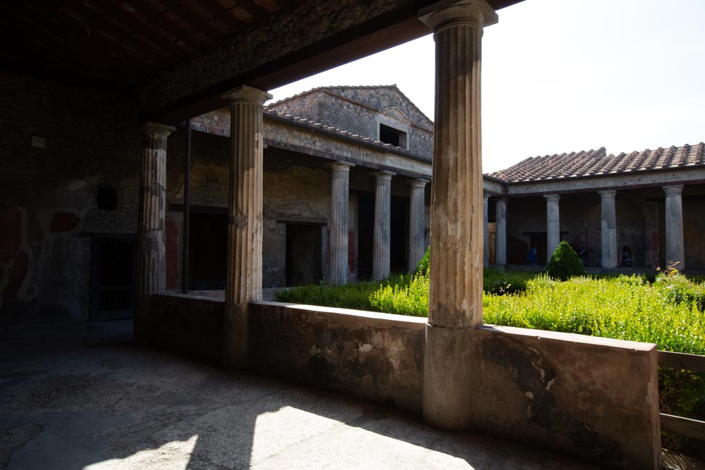 Italy, Pompeii, House of Menander, garden and peristyle High-Quality Images & Videos The MCA Collection