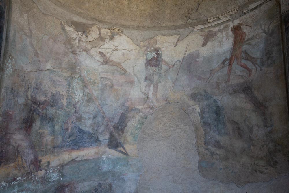 Italy, Pompeii, House of Menander, room with frescoes High-Quality Images & Videos The MCA Collection