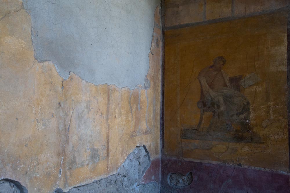 Italy, Pompeii, House of Menander, room with frescoes1 High-Quality Images & Videos The MCA Collection
