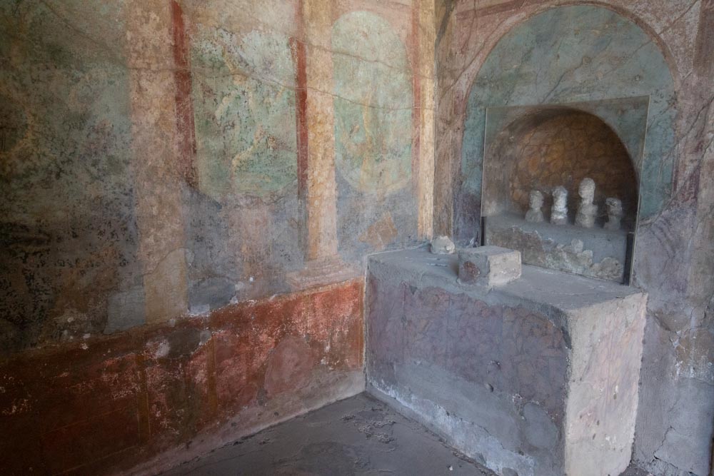 Italy, Pompeii, House of Menander, room with frescoes3 High-Quality Images & Videos The MCA Collection