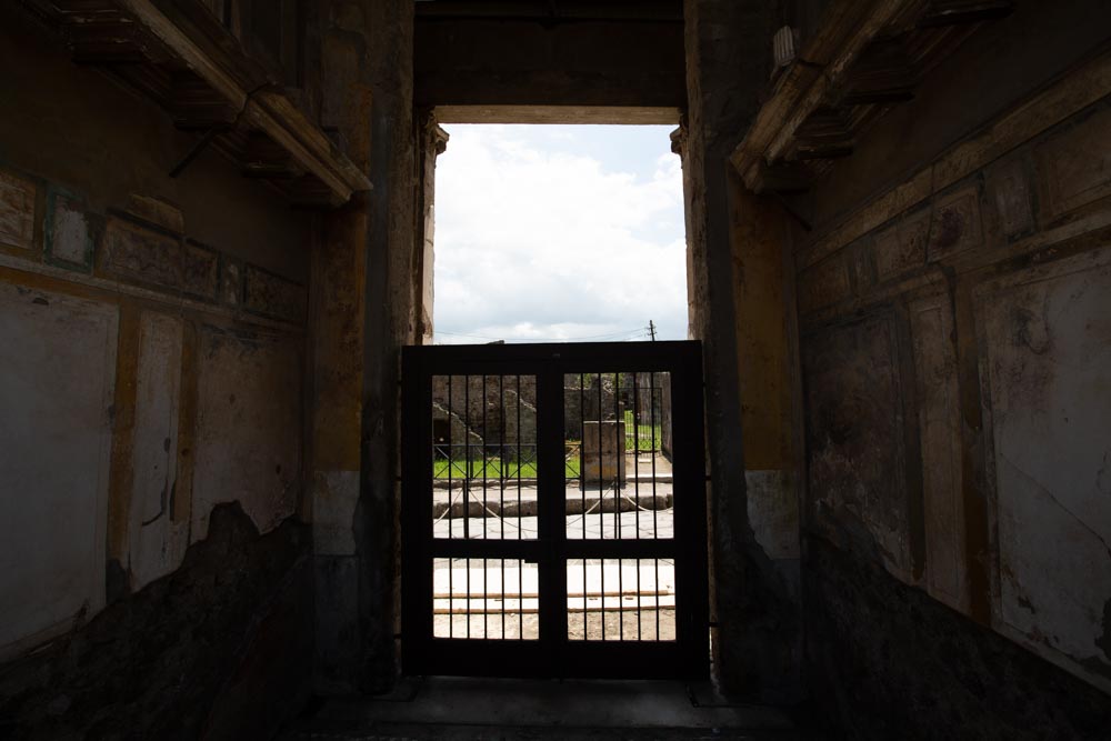 Italy, Pompeii, House of the Gilded Cupids, decorated entrance to the house High-Quality Images & Videos The MCA Collection