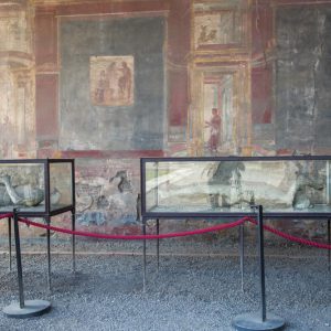 Italy, Pompeii, Macellum (public market), Plaster casts of victim3 High-Quality Images & Videos The MCA Collection