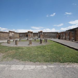 Italy, Pompeii, Macellum (public market), Sacred area in the market High-Quality Images & Videos The MCA Collection
