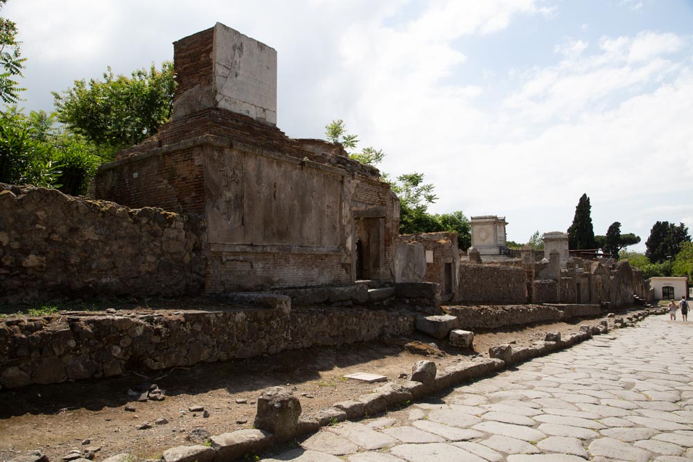 Italy, Pompeii, Necropolis near Herculaneum Gate (Porta Ercolano)1 High-Quality Images & Videos The MCA Collection
