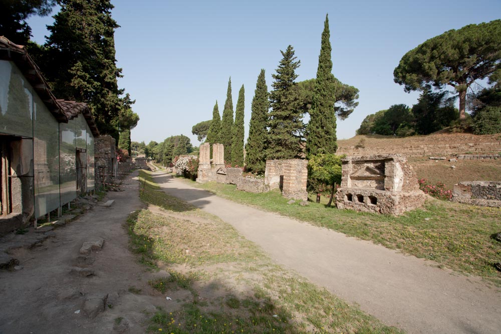 Italy, Pompeii, Necropolis of Porta Nocera1 High-Quality Images & Videos The MCA Collection