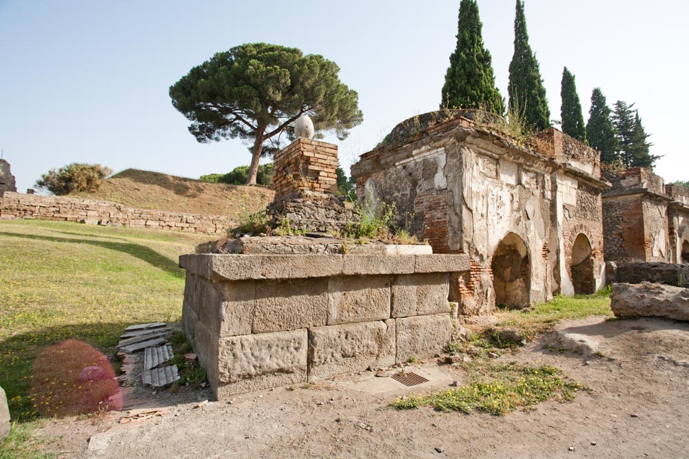 Italy, Pompeii, Necropolis of Porta Nocera2 High-Quality Images & Videos The MCA Collection