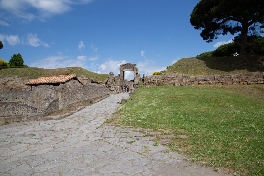Italy, Pompeii, Porta Nocera and city walls High-Quality Images & Videos The MCA Collection