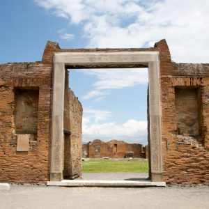 Italy, Pompeii, Roman Forum, Gate of the building of Eumachia High-Quality Images & Videos The MCA Collection