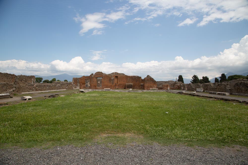 Italy, Pompeii, Roman Forum, the Sanctuary of the Public Lares (Lari Pubblici) High-Quality Images & Videos The MCA Collection