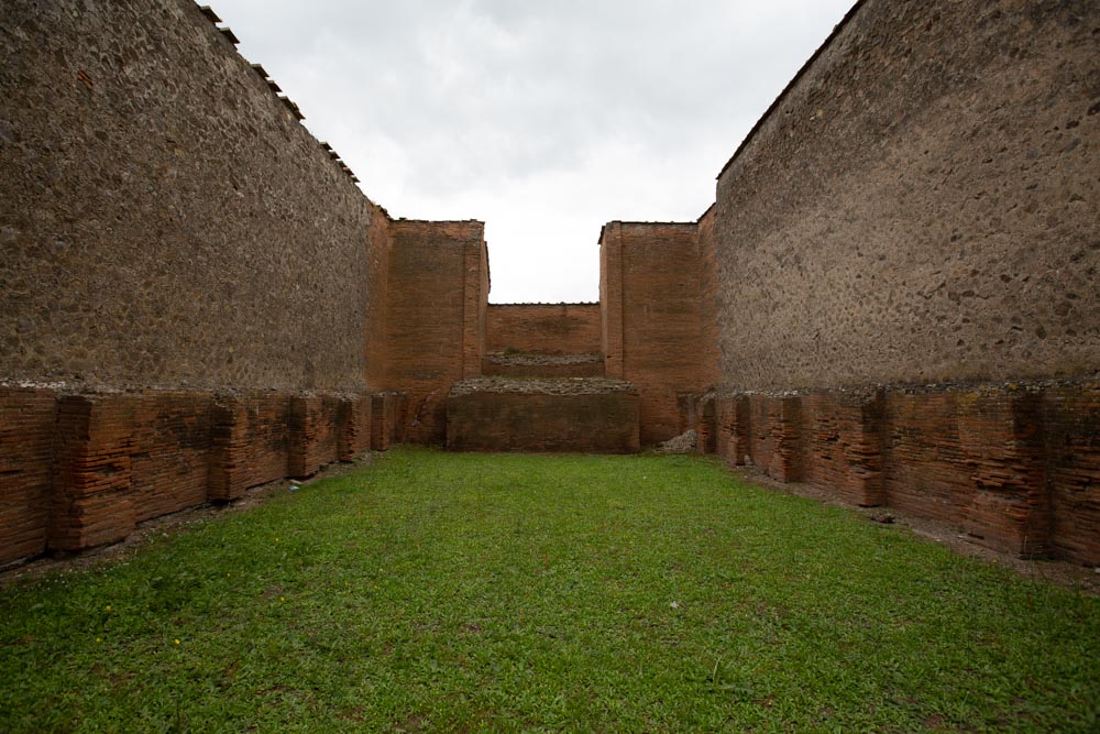 Italy, Pompeii, Roman Forum, the municipal buildings, in the south side of the Forum High-Quality Images & Videos The MCA Collection