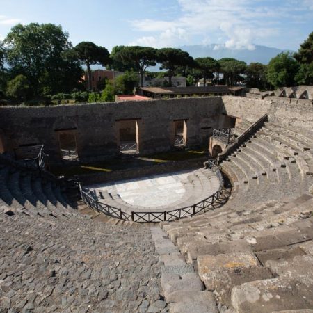 Italy, Pompeii, Roman Odeon