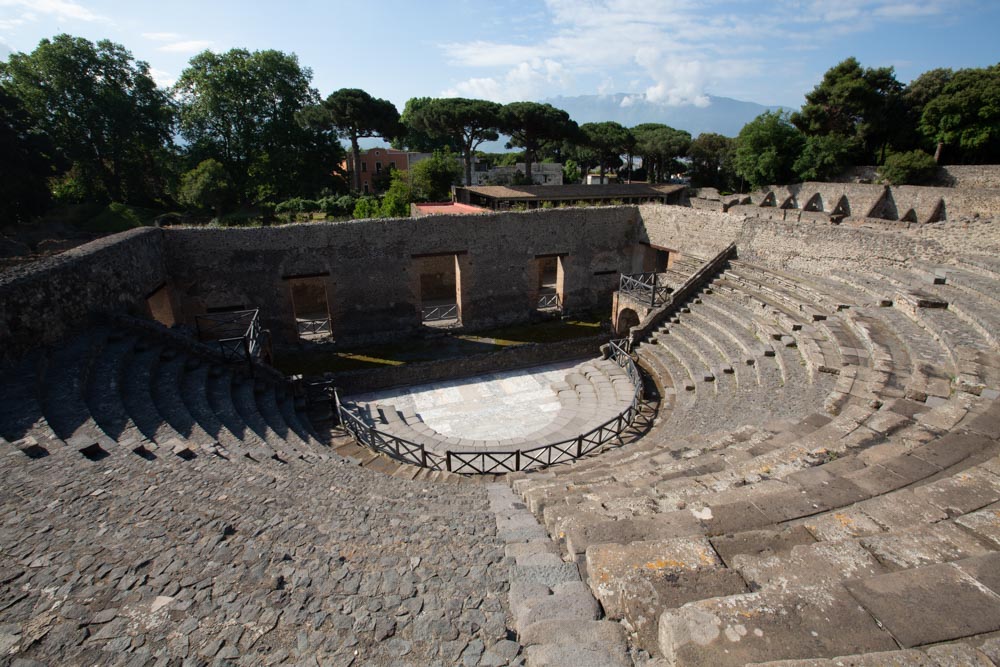 Italy, Pompeii, Roman Odeon High-Quality Images & Videos The MCA Collection