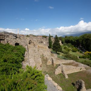 Italy, Pompeii, Roman buildings near Porta Marina High-Quality Images & Videos The MCA Collection