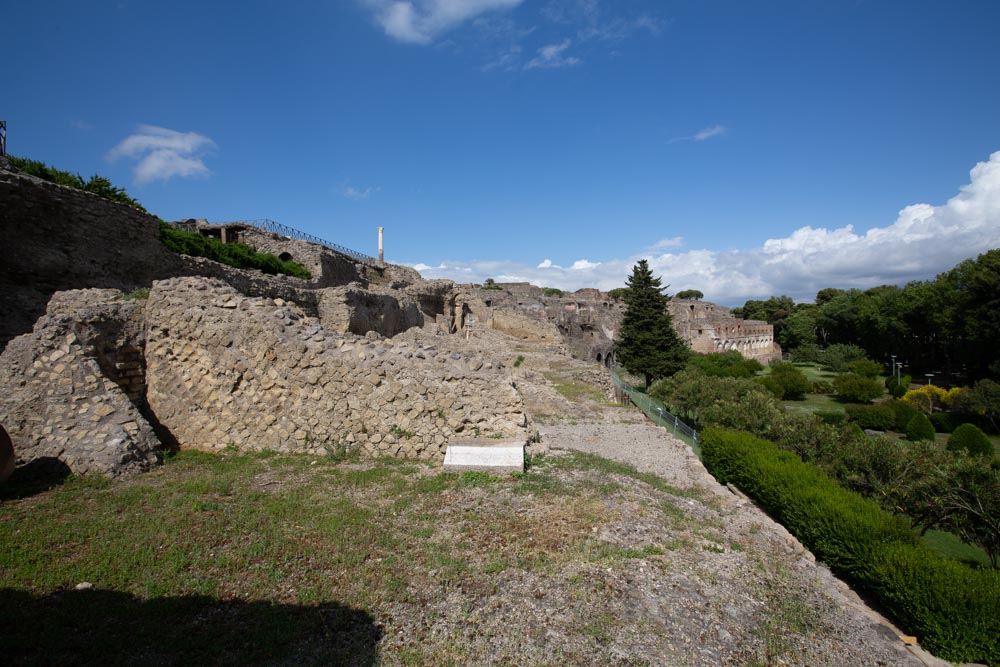Italy, Pompeii, Roman buildings near Porta  Marina High-Quality Images & Videos The MCA Collection
