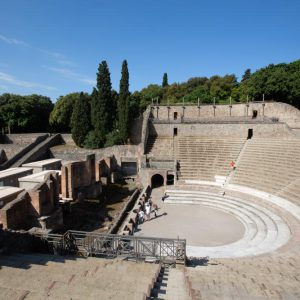 Italy, Pompeii, Roman Great theatre2 High-Quality Images & Videos The MCA Collection
