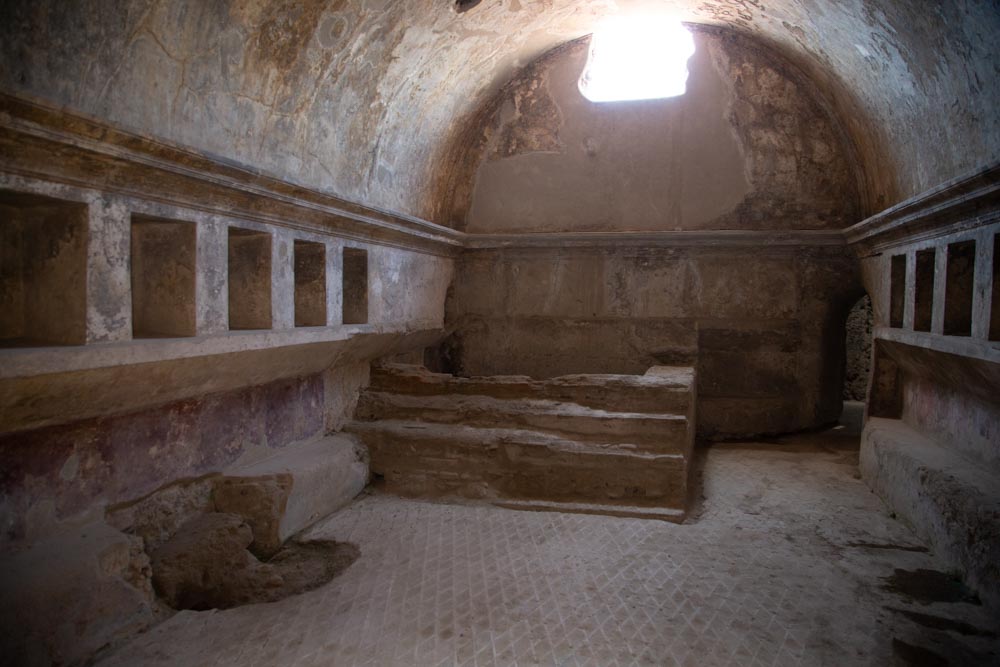 Italy, Pompeii, Stabian Baths, room with pools and baths High-Quality Images & Videos The MCA Collection
