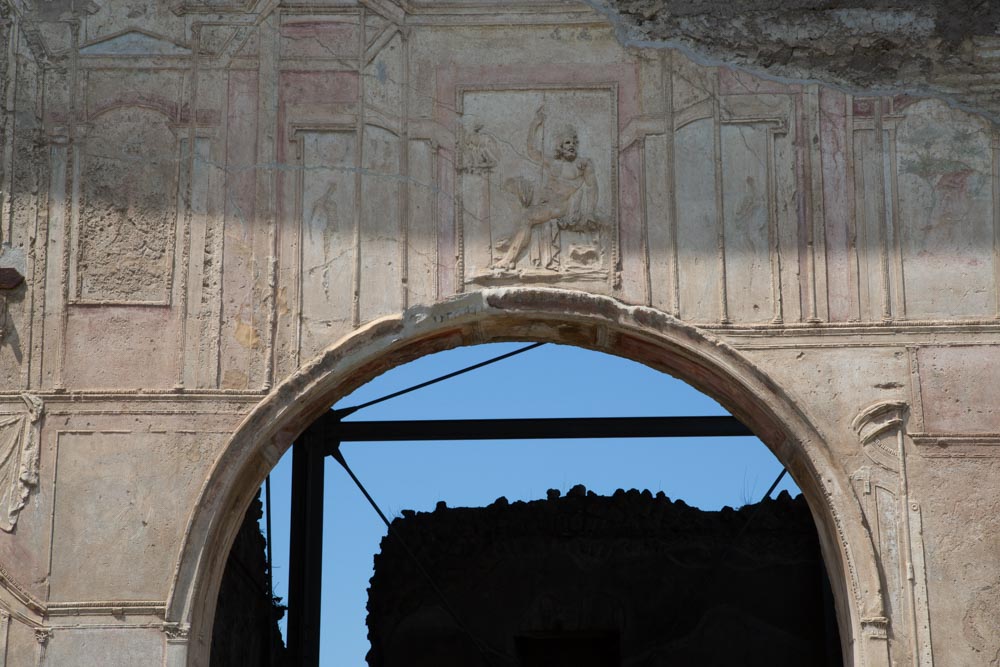 Italy, Pompeii, Stabian Baths, the Gymnasium, decorations in Polychrome stucco2 High-Quality Images & Videos The MCA Collection