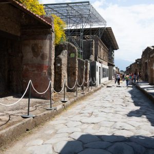 Italy, Pompeii, Via dell’Abondanza, Graffity on the facades of shops, perhaps electoral inscriptions High-Quality Images & Videos The MCA Collection