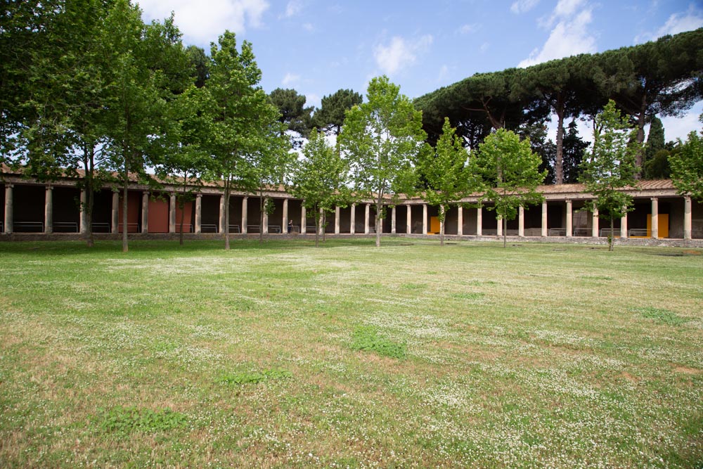 Italy, Pompeii, great palaestra – great portico High-Quality Images & Videos The MCA Collection