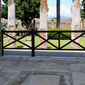 Italy, Pompeii, House of the Faun, room with mosaic High-Quality Images & Videos The MCA Collection