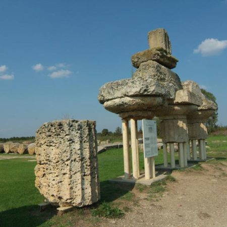 Italy, Metapontum - Temple A - Hera