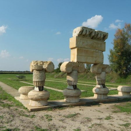 Italy, Metapontum - Temple D - Artemis