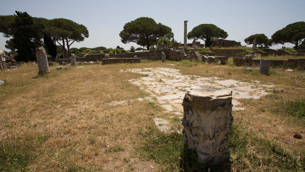 Italy, Ostia Antica, Civic Basilica High-Quality Images & Videos The MCA Collection