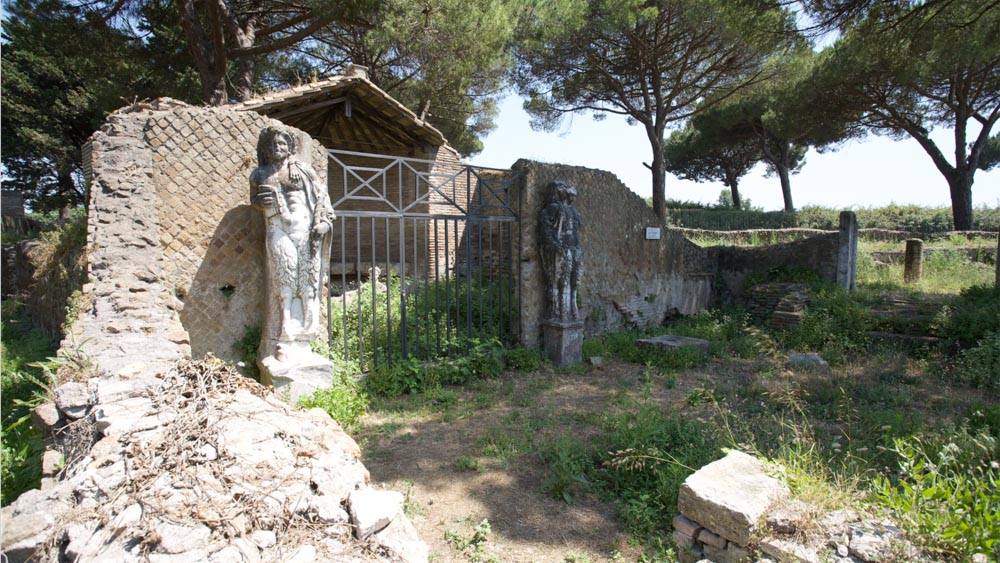 Italy, Ostia Antica, Campus of Magna Mater High-Quality Images & Videos The MCA Collection