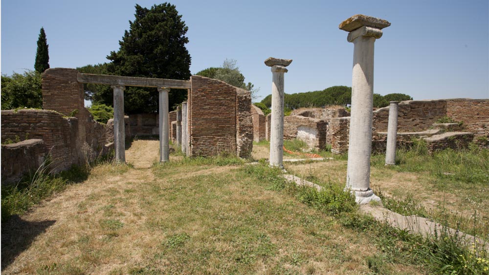 Italy, Ostia Antica, Christian Basilica High-Quality Images & Videos The MCA Collection