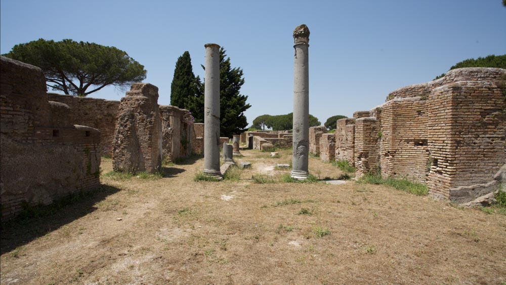 Italy, Ostia Antica – Roman Baths – Baths of the Collone High-Quality Images & Videos The MCA Collection