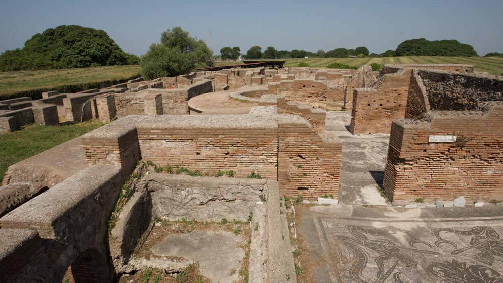 Italy, Ostia Antica – Roman Baths – Maritime High-Quality Images & Videos The MCA Collection