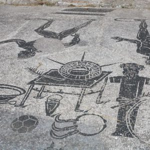 Italy, Ostia Antica – Roman Baths – Porta Marina (Terme di Porta Marina) Mosaics High-Quality Images & Videos The MCA Collection