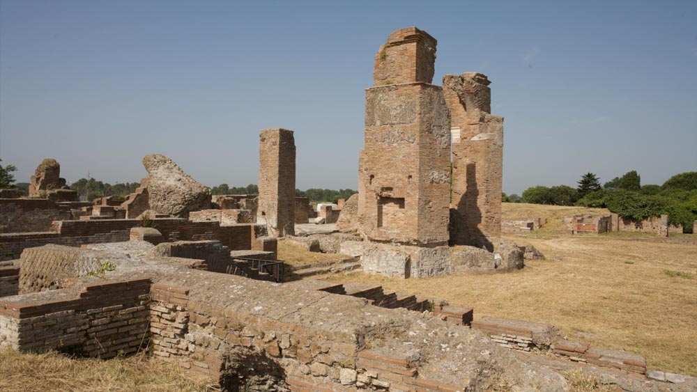 Italy, Ostia Antica – Roman Baths – Porta Marina (Terme di Porta Marina) High-Quality Images & Videos The MCA Collection
