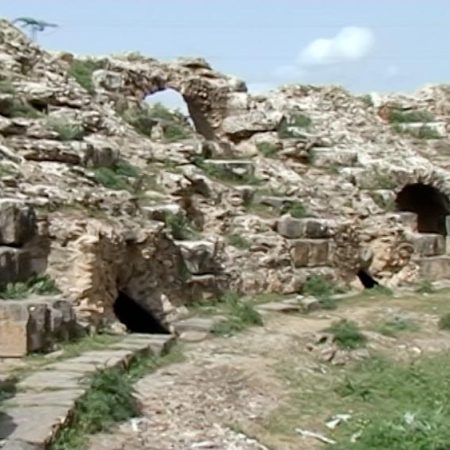 Tunisia, Bulla Regia -  Amphitheatre