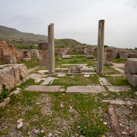 Tunisia, Bulla Regia -  Christian Basilica