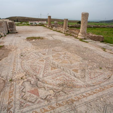 Tunisia, Bulla Regia -  Monumental Esplanade