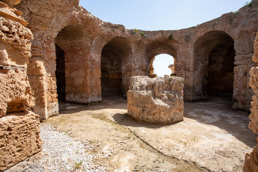 Tunisia, Carthage –  Roman Baths of Antoninus High-Quality Images & Videos The MCA Collection